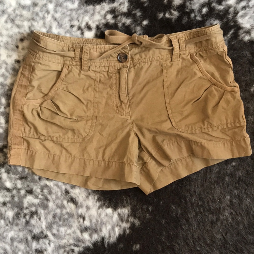 J Crew City Fit Khaki Shorts